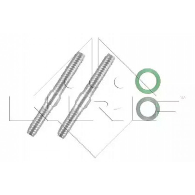 35872 NRF Радіатор кондиціонера — фото товара №7