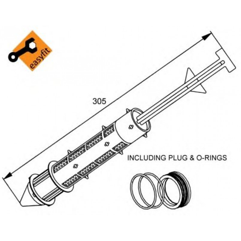 33178 NRF Осушувач кондиціонера Ford Galaxy Seat Alhambra VW Sharan 1.8-2.8 03.95-06.15 — фото товара №1