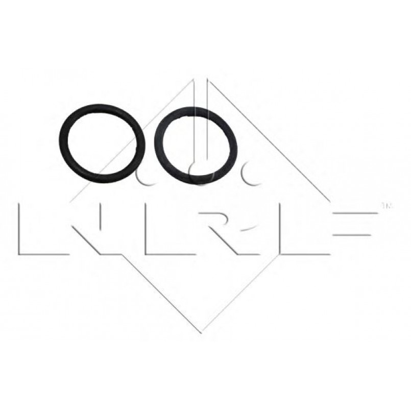 509504 NRF Радіатор охолодження — фото товара №6