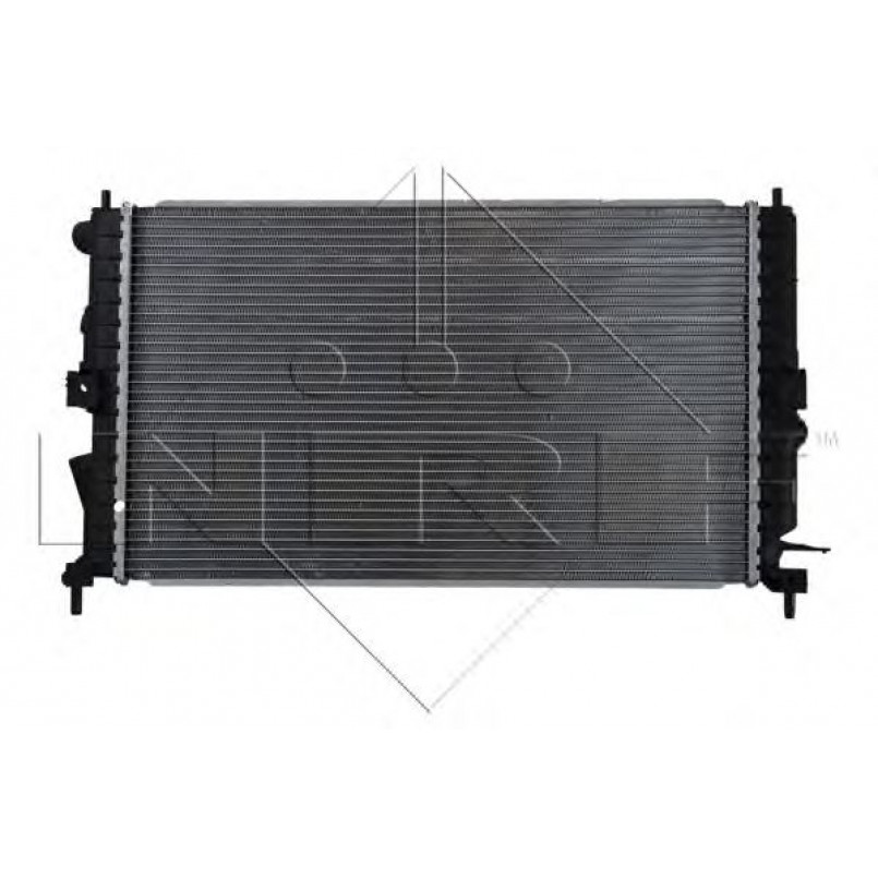 50563 NRF Радіатор основний Opel Vectra B (+AC) 1.6-2.6 09.88-07.03 — фото товара №2