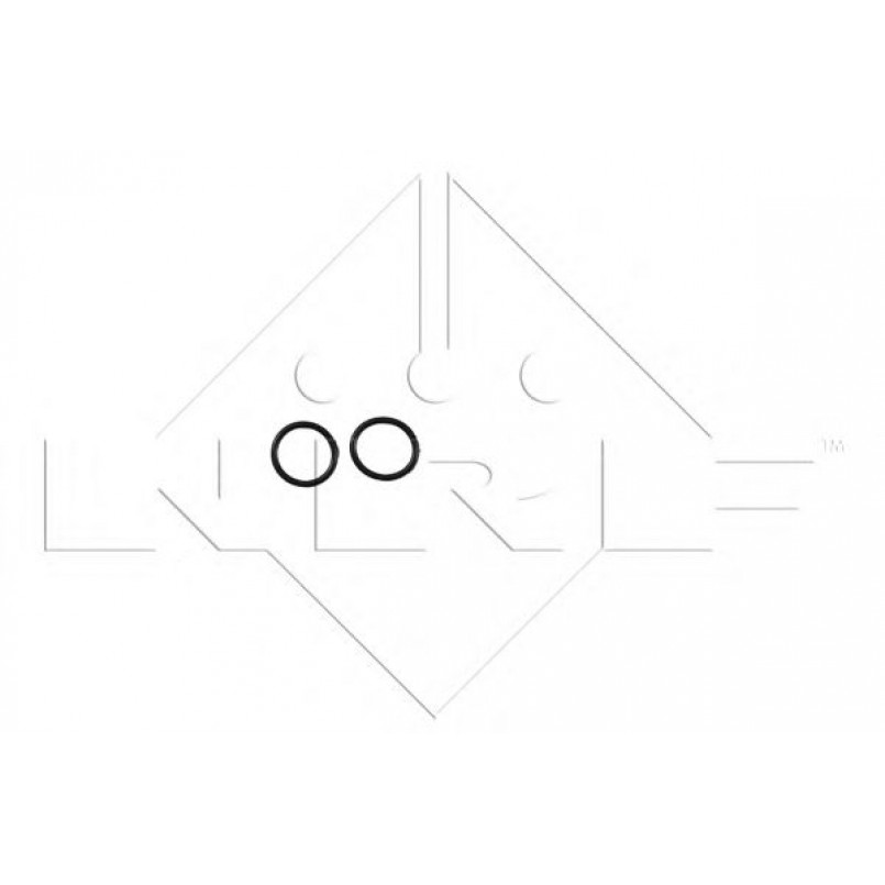 53551 NRF Радіатор пічки Renault Master 10/97- — фото товара №4