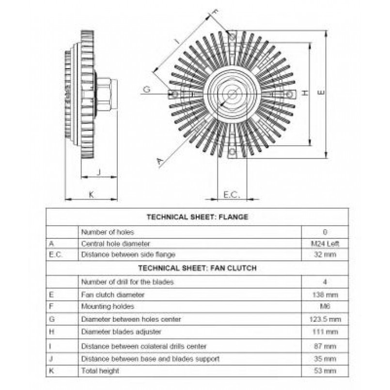 49516 NRF Муфта вентилятора — фото товара №4