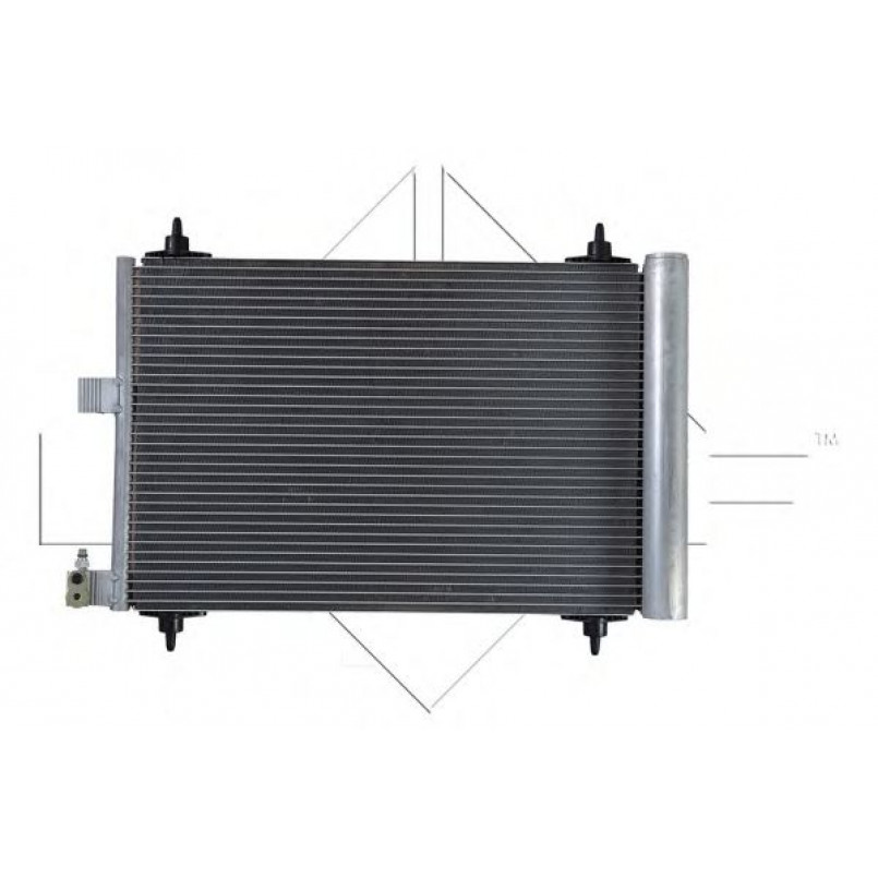 35437 NRF Радіатор кондиціонера — фото товара №2