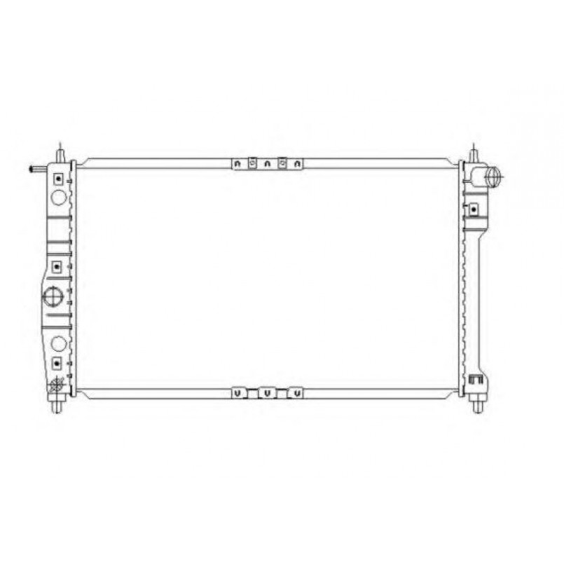 53649 NRF Радіатор охолодження — фото товара