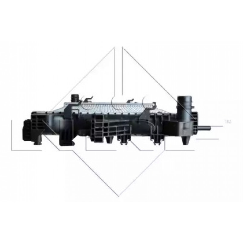 54203 NRF Радиатор охлажения Fiat Ducato 06- — фото товара №5