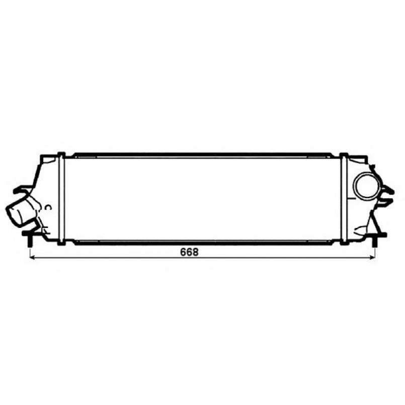 30271 NRF Інтеркулер Renault Trafic 2.0/2.5 DCI 06- — фото товара №3