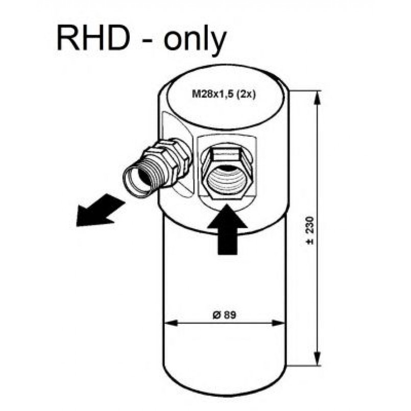 33082 NRF Осушувач кондиціонера — фото товара