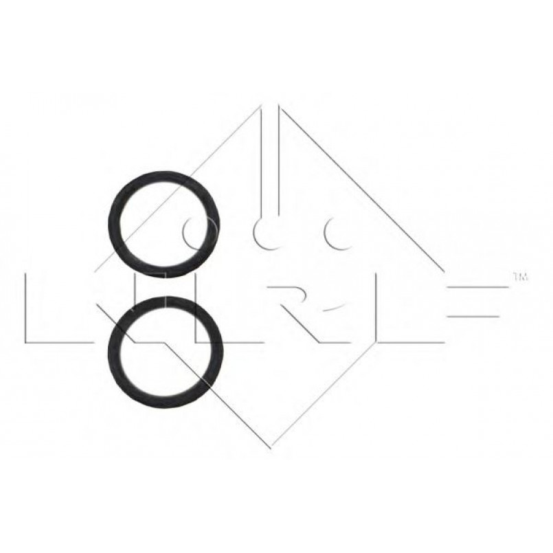 509529 NRF Радіатор охолодження — фото товара №5