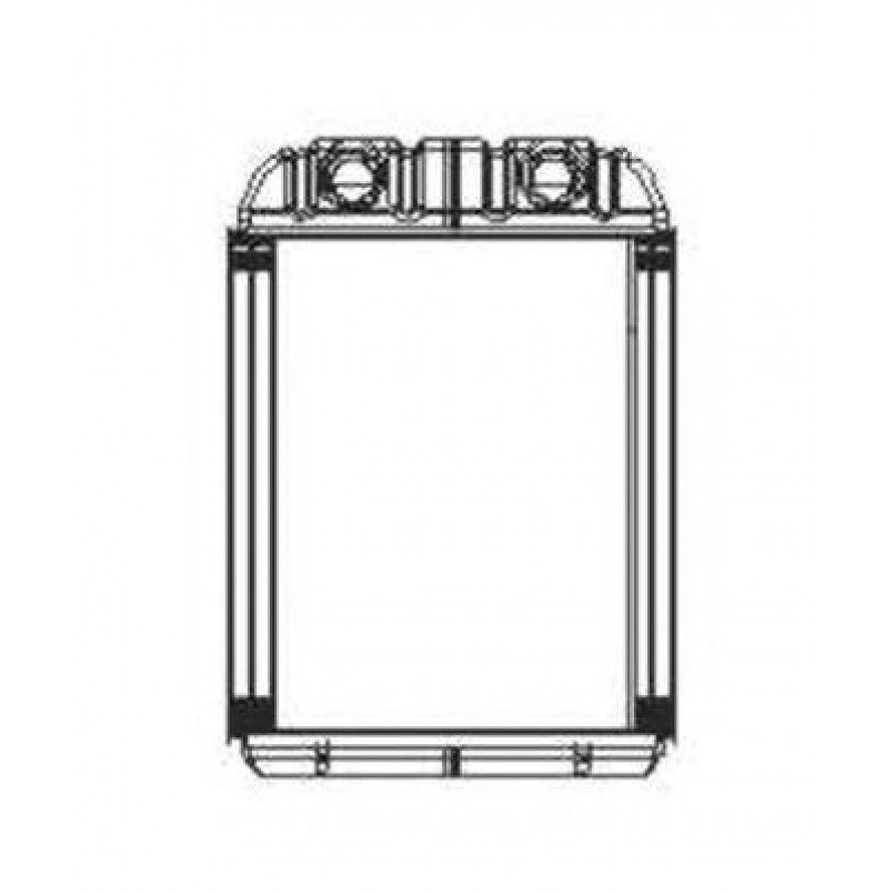 53671 NRF Радіатор опалювача салону Audo Q7/VW Touareg/Porsc — фото товара