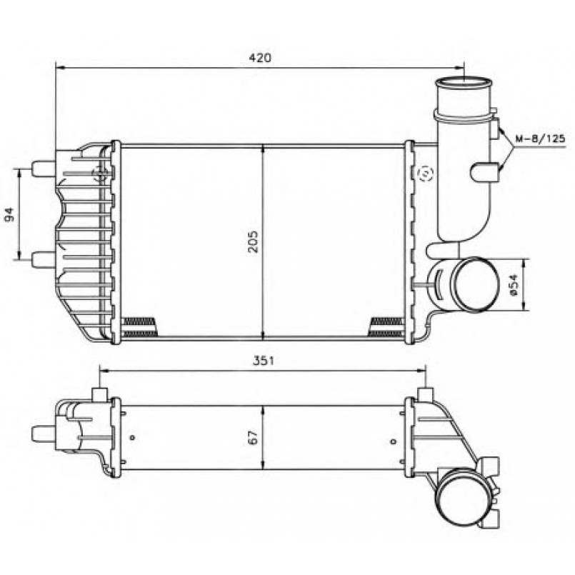 30066A NRF Інтеркуллер — фото товара №1