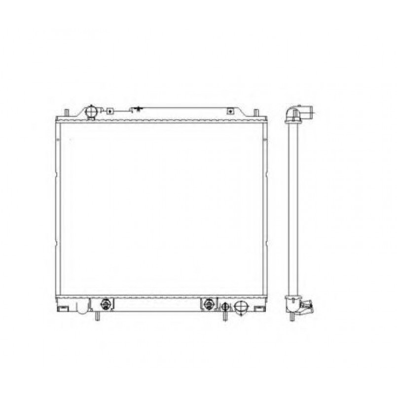 55343 NRF Радіатор охолодження — фото товара