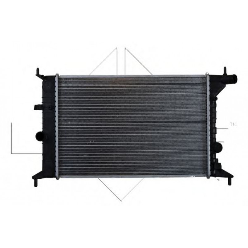 509516 NRF Радіатор охолодження Opel Vectra B 1.8 i 16V 95-02 — фото товара №1