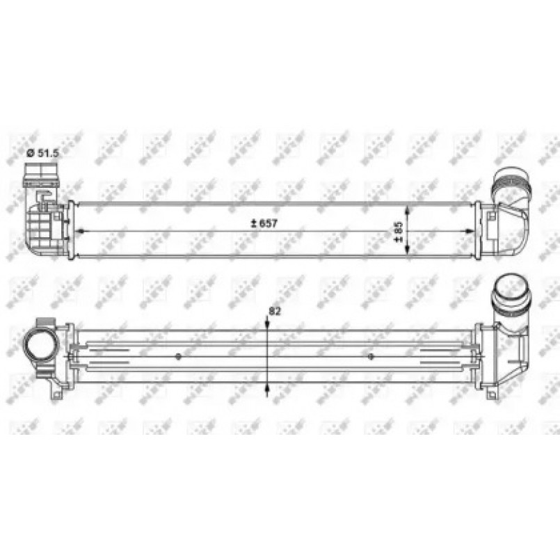 30916 NRF Інтеркуллер — фото товара