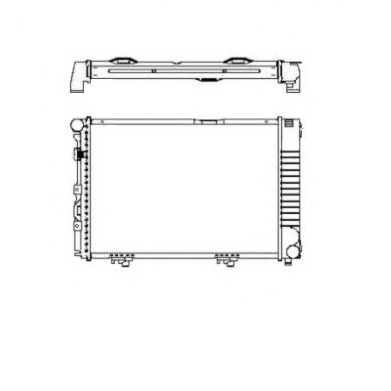 58719 NRF Радіатор охолодження — фото товара №5