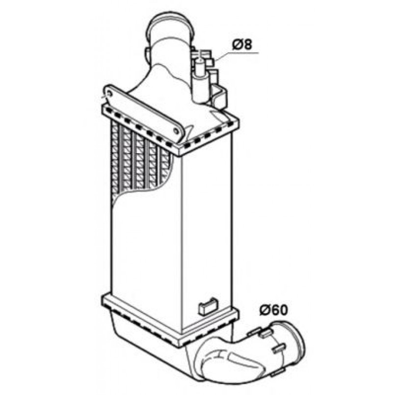30835 NRF Інтеркуллер — фото товара №1