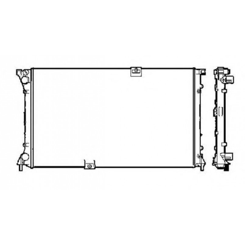 58330 NRF Радіатор охолодження — фото товара