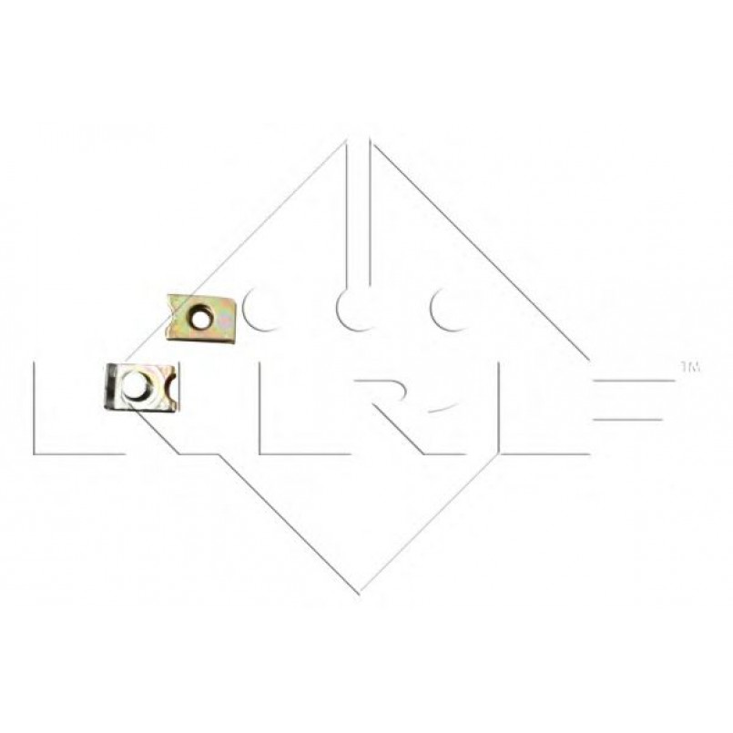 53628 NRF Радіатор охолодження — фото товара №6