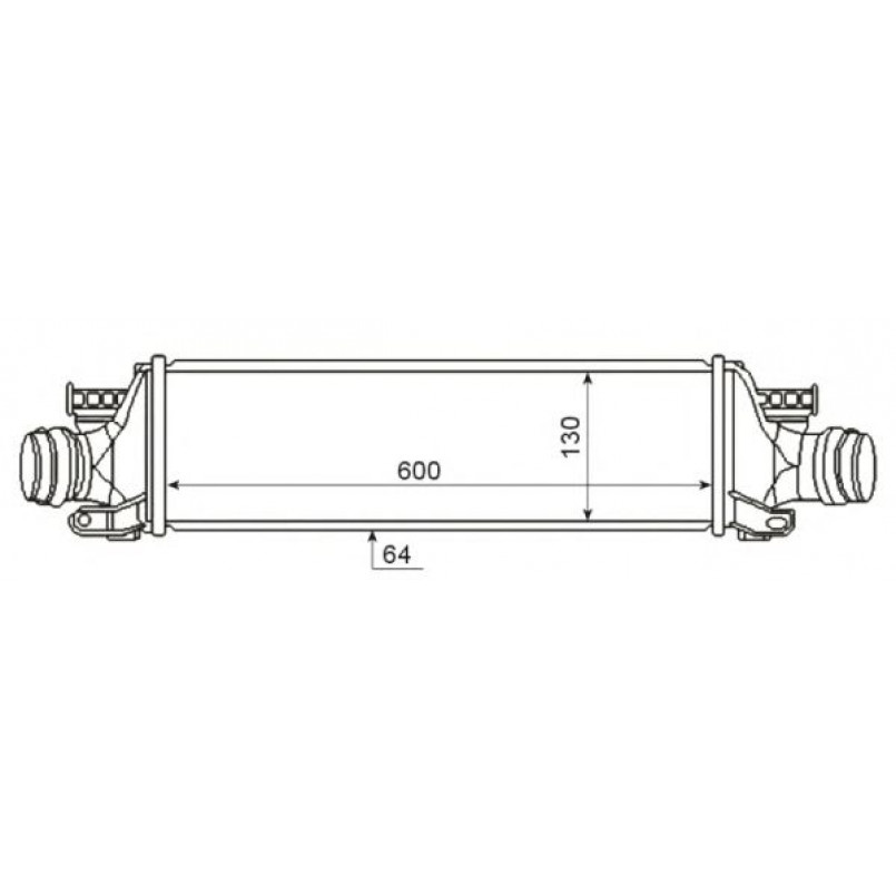 30345 NRF Інтеркуллер — фото товара