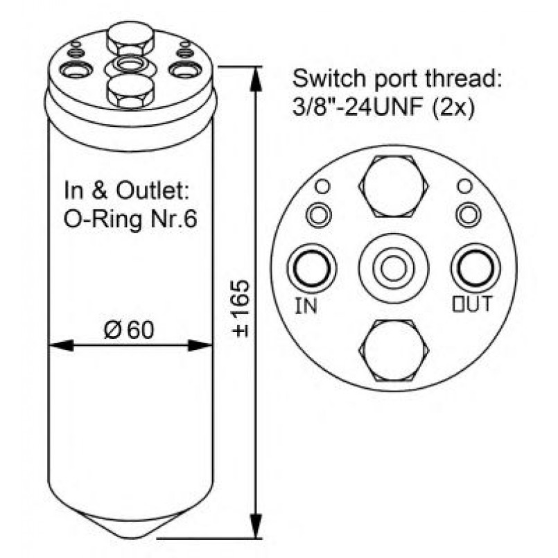 33125 NRF Осушувач кондиціонера — фото товара