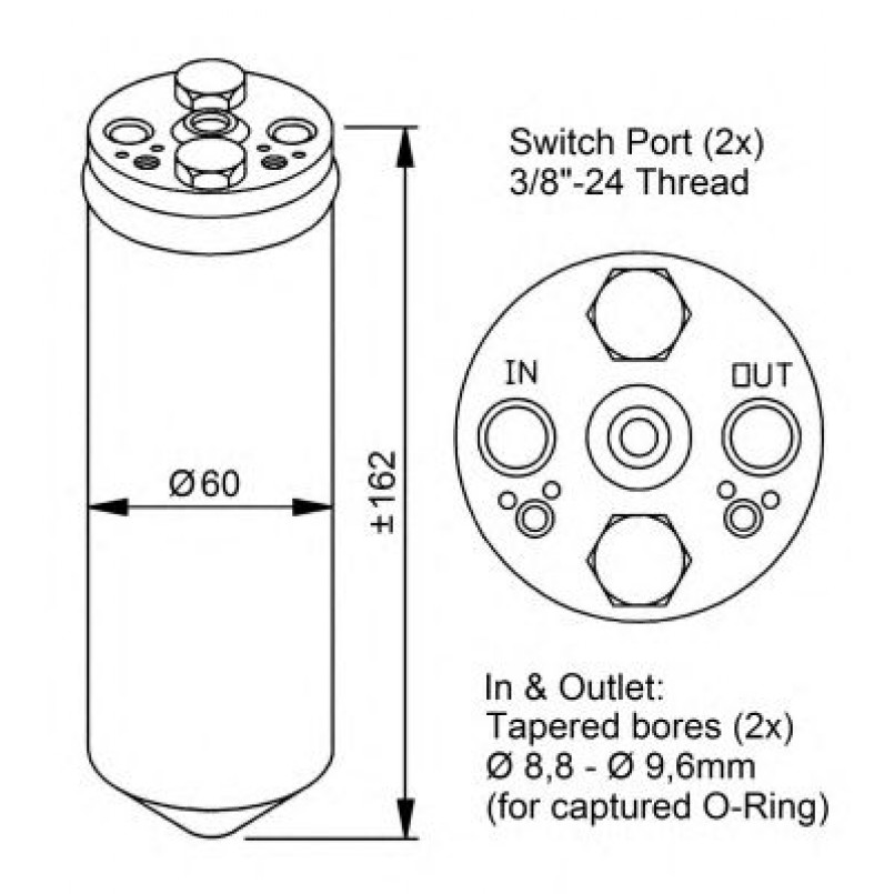 33183 NRF Осушувач кондиціонера — фото товара