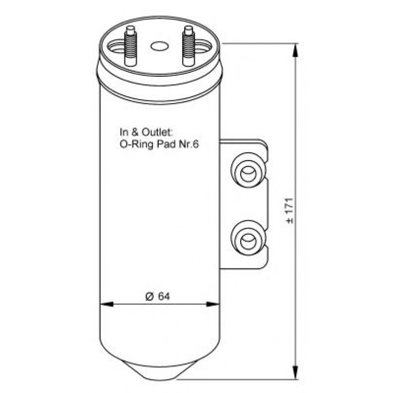 33198 NRF Осушувач кондиціонера — фото товара