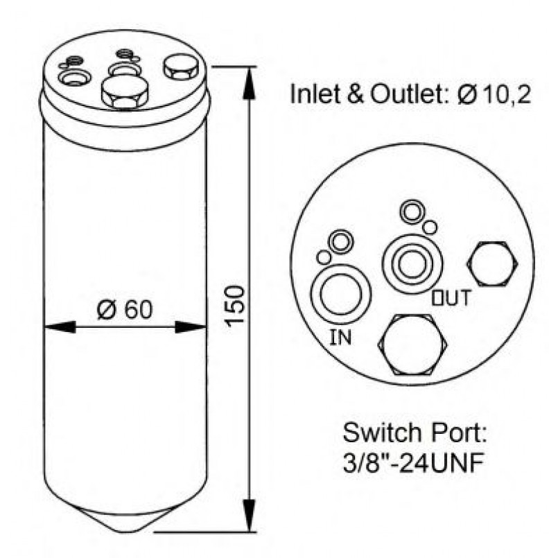 33137 NRF Осушувач кондиціонера — фото товара