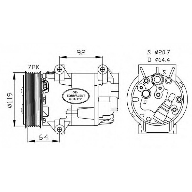 Радіатор інтеркулера Asam 32424 — фото товара №1