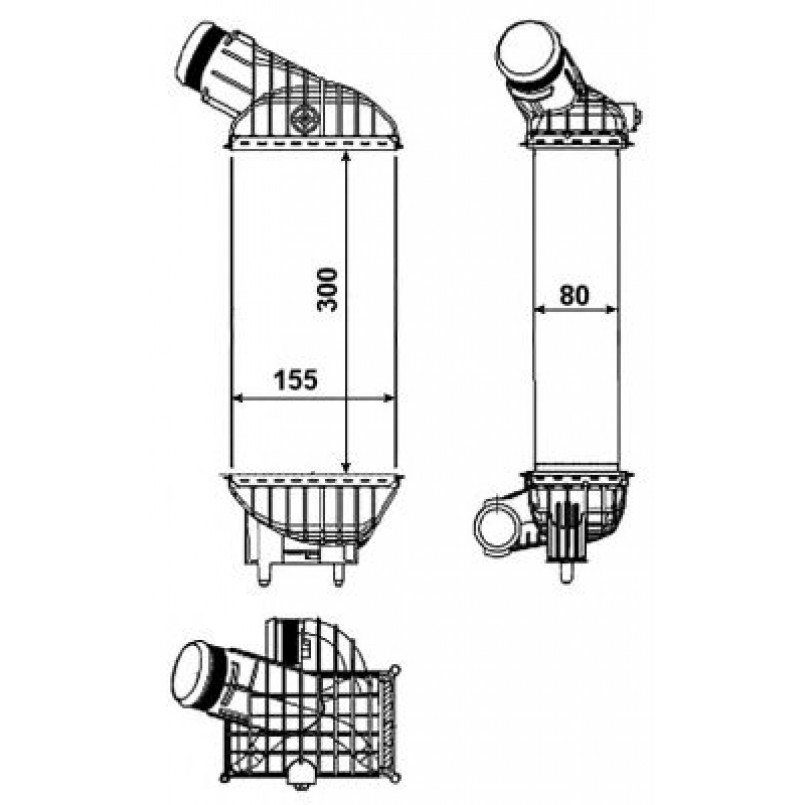 30462 NRF Інтеркуллер — фото товара
