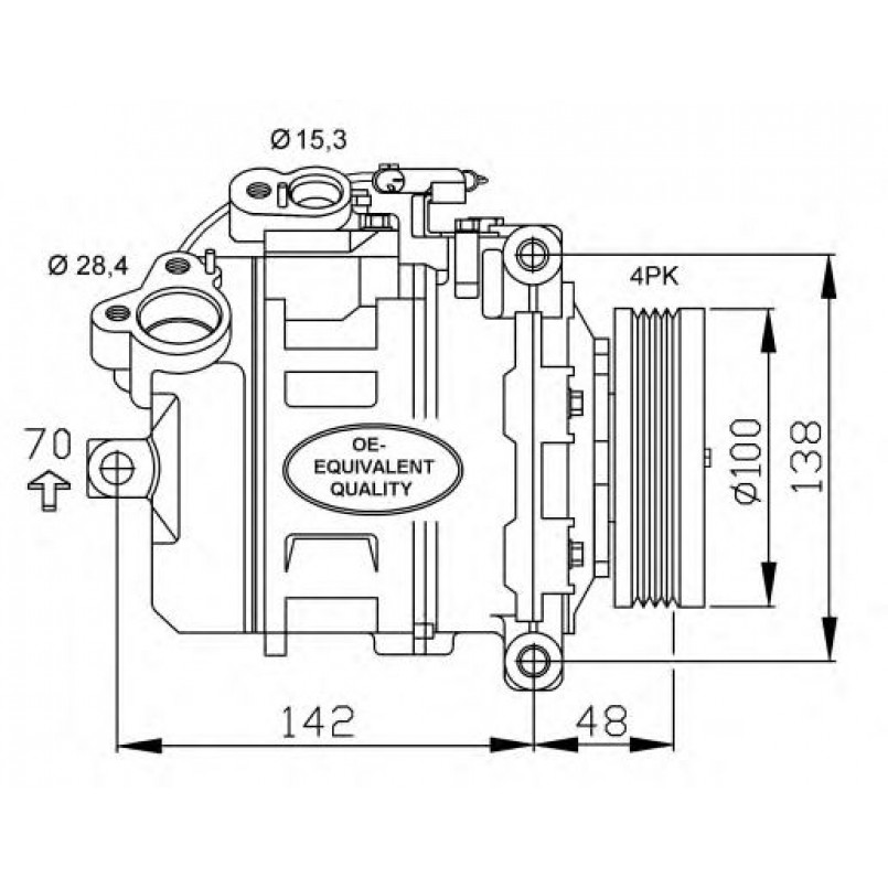 Радіатор системи охолодження Asam 32433 — фото товара №1