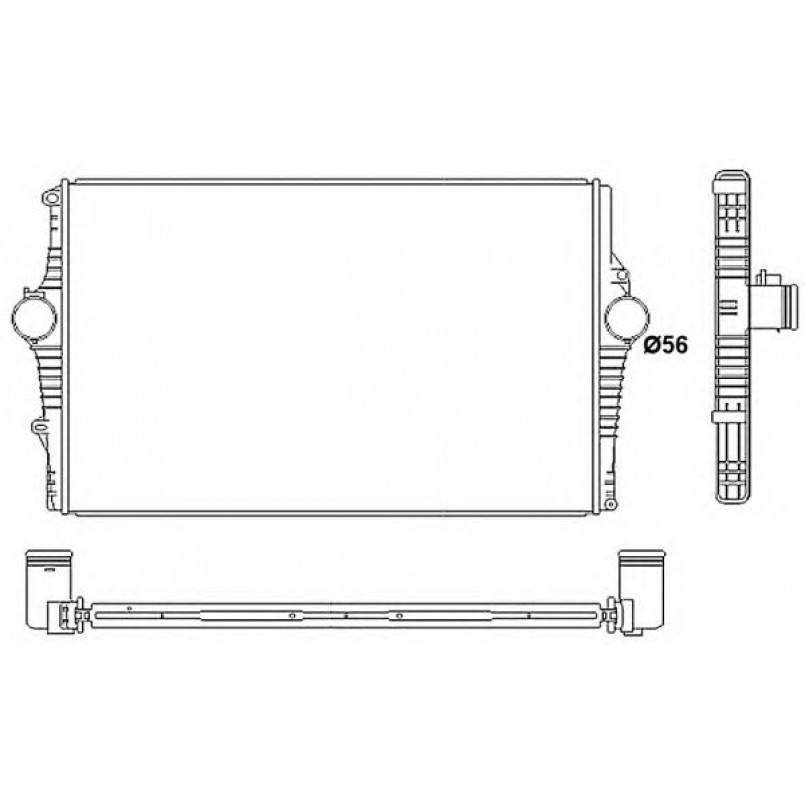 30249 NRF Інтеркуллер — фото товара