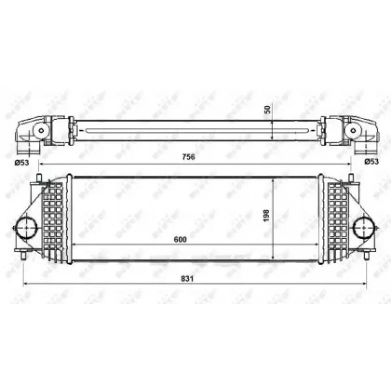 30393 NRF Інтеркуллер — фото товара №1