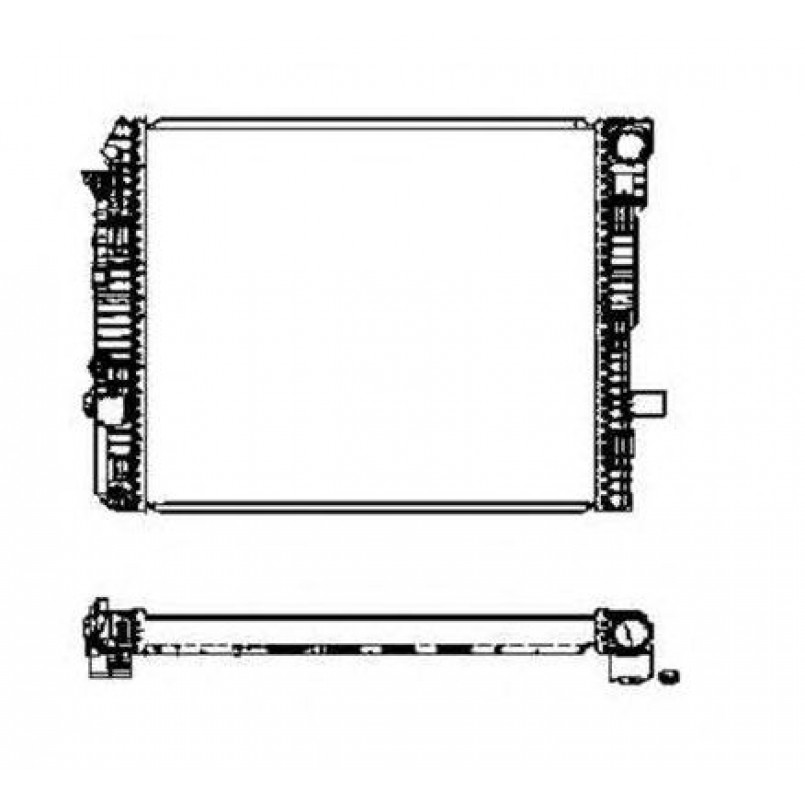 50587 NRF Радіатор охолодження — фото товара