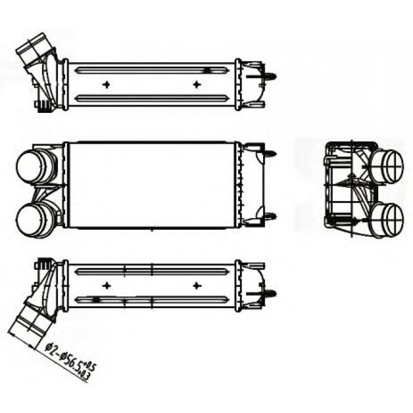 30191 NRF Інтеркуллер — фото товара №1