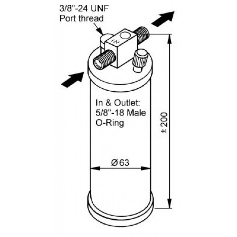 33116 NRF Осушувач кондиціонера — фото товара