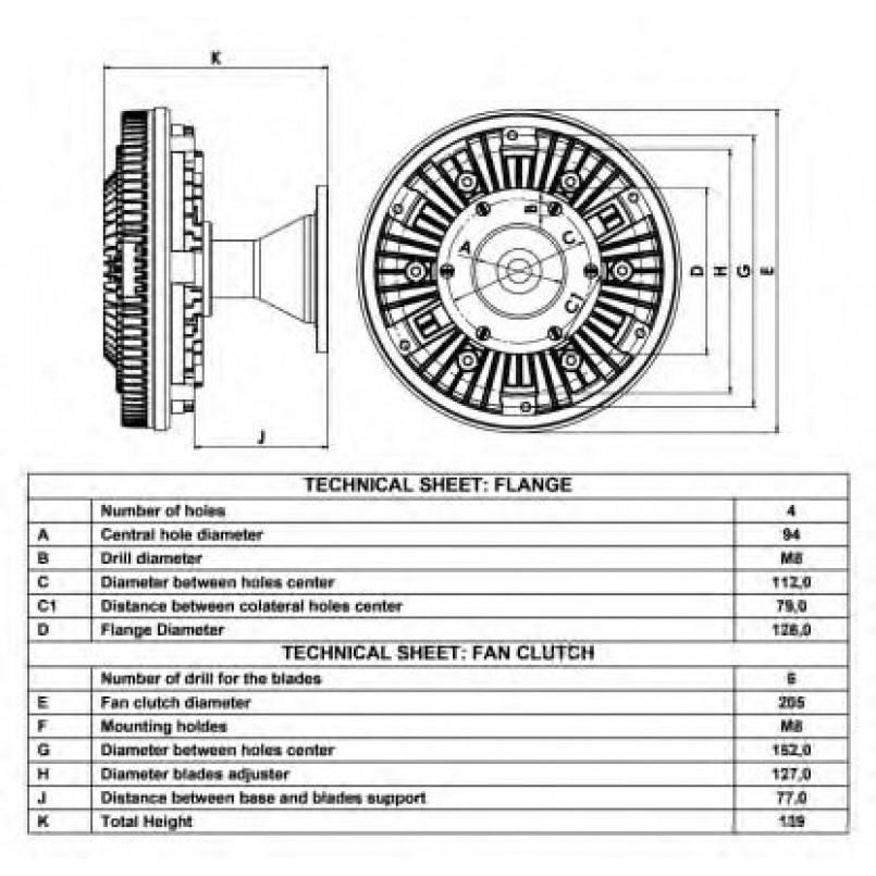 49014 NRF Віскомуфта вентилятора — фото товара №2