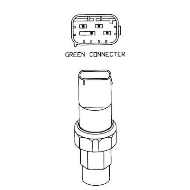 38925 NRF Пневмовимикач AC — фото товара