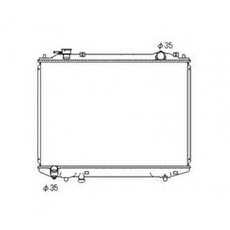 53567 NRF Радіатор охолоджування — фото товара №5