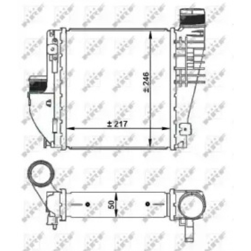 30924 NRF Інтеркуллер — фото товара
