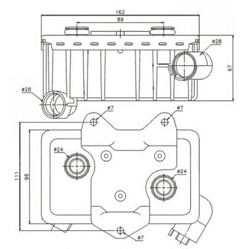 31181 NRF Радіатор масляний — фото товара №1