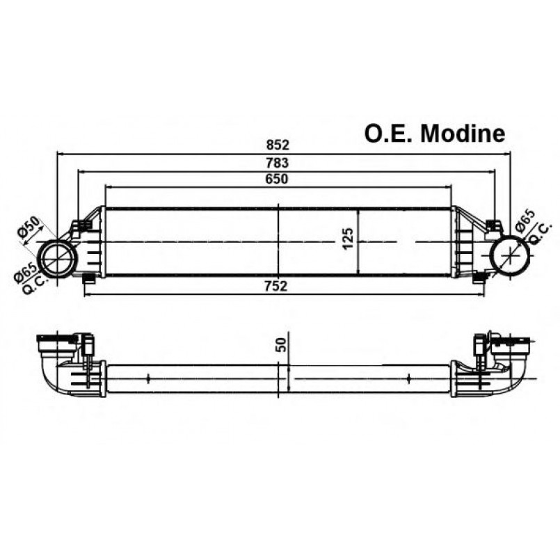 30161A NRF Інтеркуллер — фото товара №1