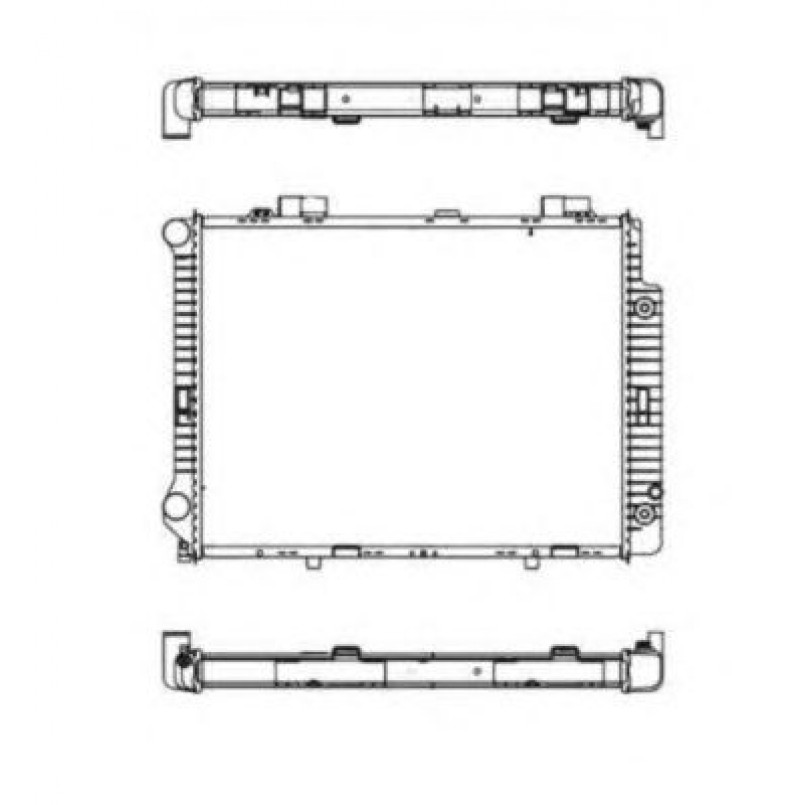 58098 NRF Радіатор охолодження — фото товара