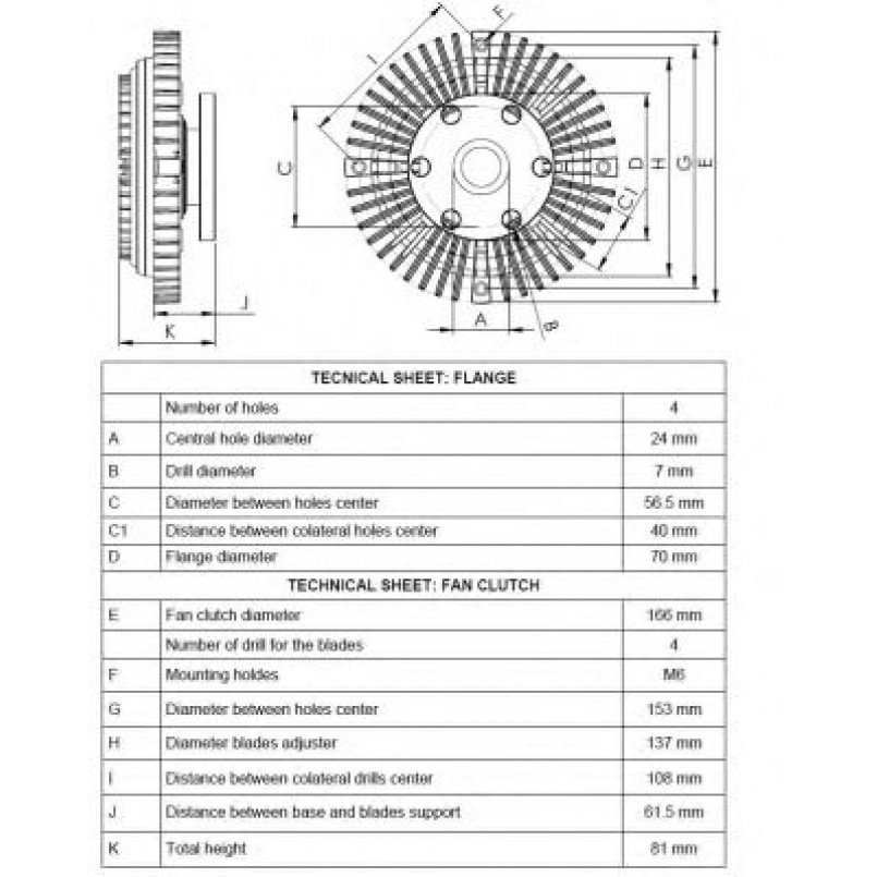 49527 NRF Віскомуфта вентилятора — фото товара №4