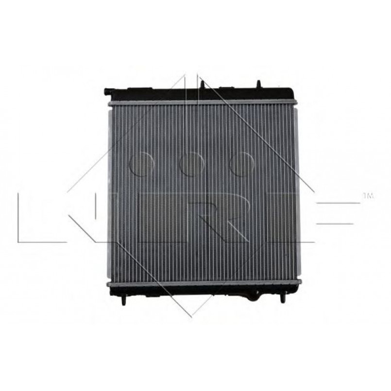 53531 NRF Радіатор охолодження (MT) Citroen C2, C3 I, C3 II, C3 III, C3 Pluriel, C4 Cactus, Ds3 Peug — фото товара №2