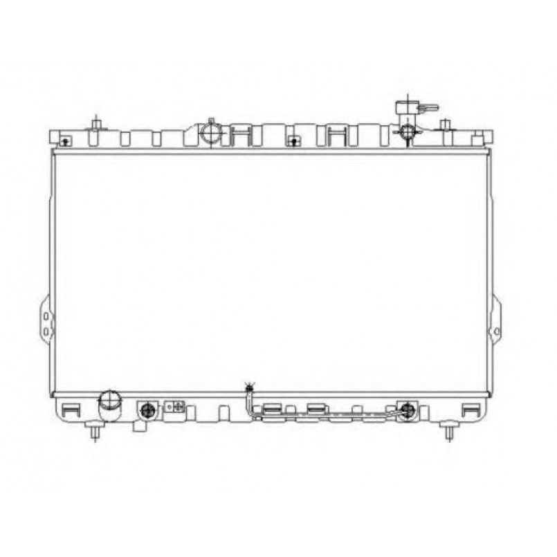 53646 NRF Радіатор охолодження — фото товара