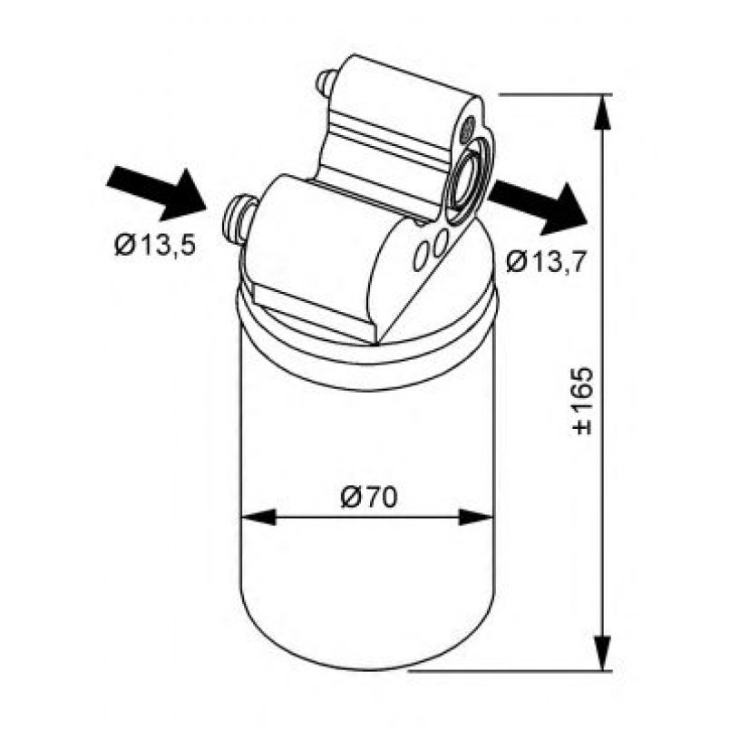 33313 NRF Осушувач кондиціонера — фото товара