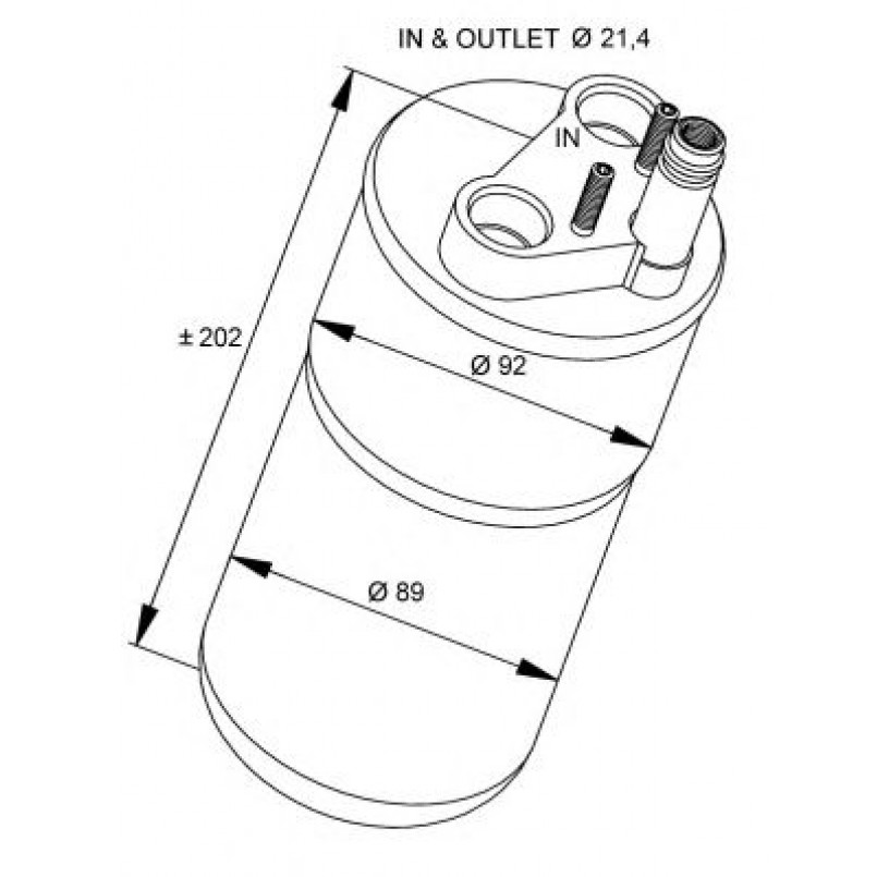 33322 NRF Осушувач кондиціонера — фото товара