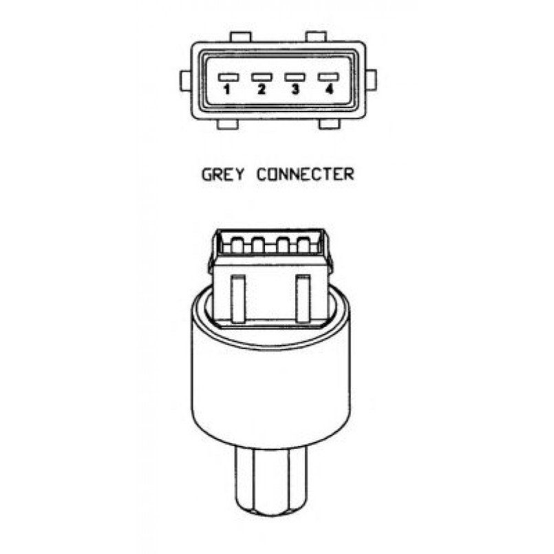38928 NRF Пневмовимикач AC — фото товара