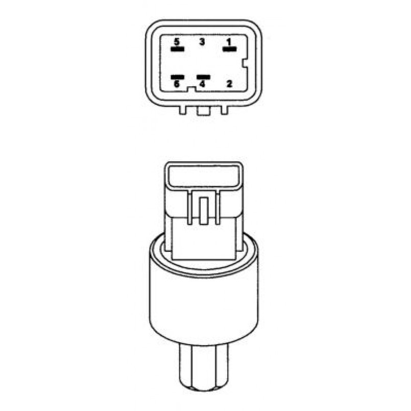 38929 NRF Пневмовимикач AC — фото товара