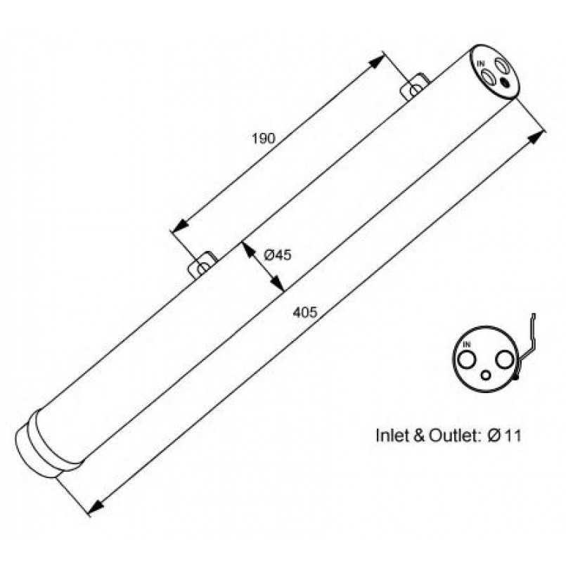 33353 NRF Осушувач кондиціонера — фото товара №1