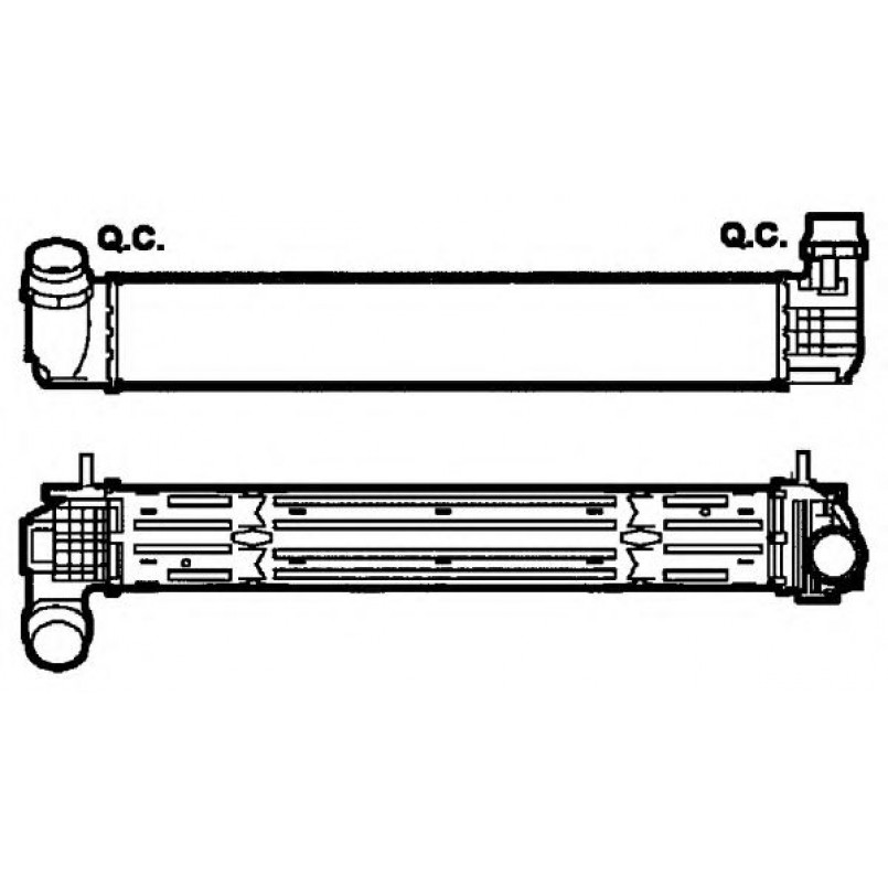 30268 NRF Інтеркуллер — фото товара